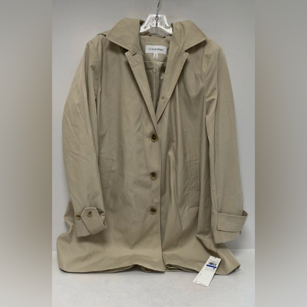 NWT Calvin Klein Women's Tan Coat